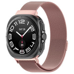 Correia de Relógio em Aço Inoxidável Milanesa Magnética xDfind, Para Samsung Galaxy Watch Ultra 47mm / Ultra 2025