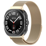 Correia de Relógio em Aço Inoxidável Milanesa Magnética xDfind, Para Samsung Galaxy Watch Ultra 47mm / Ultra 2025