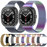 Correia de Relógio em Aço Inoxidável Milanesa Magnética xDfind, Para Samsung Galaxy Watch Ultra 47mm / Ultra 2025
