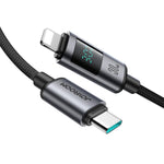 JOYROOM S-A16 Série Pro Prism Cabo de Dados de Carregamento Rápido Digital 30W Type-C para 8 Pinos, Comprimento: 1,2m, Type-C para 8 Pinos
