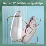 Irrigador Oral Inteligente Dobrável Portátil FY-B301, Reservatório de Água de 120ml, FY-B301