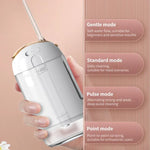 Irrigador Oral Inteligente FY-B302 Portátil Retrátil Elétrico, Reservatório de Água 200ml, FY-B302