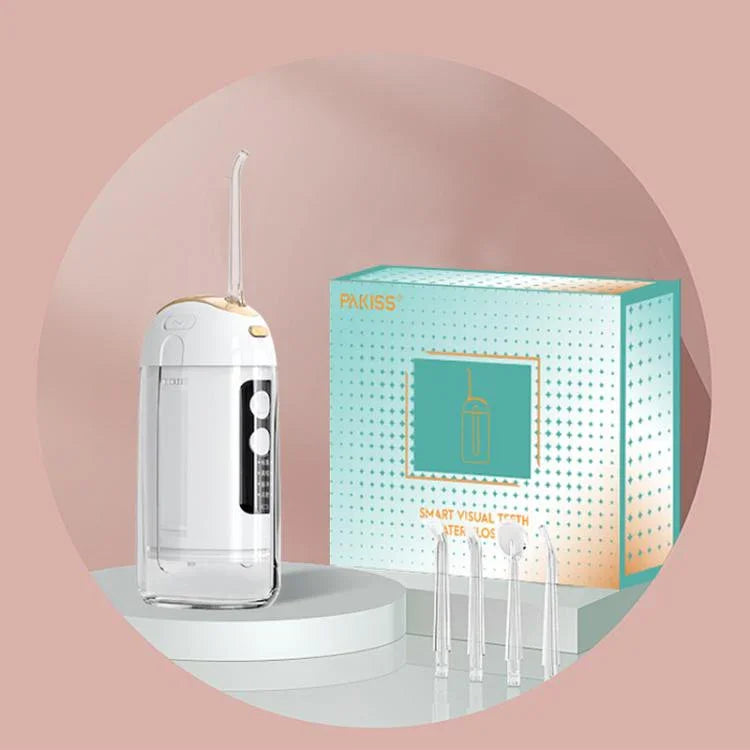 Irrigador Oral Inteligente FY-B302 Portátil Retrátil Elétrico, Reservatório de Água 200ml, FY-B302