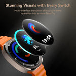Relógio Inteligente JOYROOM Série Venture JR-FV2, Suporta Chamada Bluetooth / Sono / Oxigénio no Sangue / Frequência Cardíaca / Monitor de Pressão Arterial