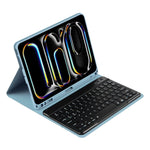 Capa de Couro para Tablet com Teclado Bluetooth Retroiluminado Colorido, Para iPad Air 11 2024 / Air 11 2025, Para iPad Air 5 / Air 4 10.9