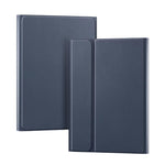 Capa de Couro para Tablet com Teclado Bluetooth Retroiluminado Colorido, Para iPad Air 11 2024 / Air 11 2025, Para iPad Air 5 / Air 4 10.9