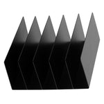 Five-grid Envelope Notepad Metal Storage Rack Mail Envelope Sorting Desktop Organizer, YH017