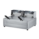 Multifunctional Commercial Stainless Steel Thick Electric Fryer Electric Boiler, Single Cylinder 6L, Single Cylinder 6L+Temperature Limiter, Single Cylinder 6L+Timer, Dual Cylinder 12L, Dual Cylinder 12L+Temperature Limiter, Dual Cylinder 12L+Timer    ...