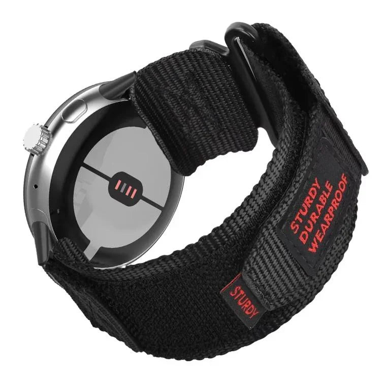 Pulseira com Fivela de Velcro de Nylon de Libertação Rápida xDfind, Para Google Pixel Watch 4 / 3 45mm, Para Google Pixel Watch 4 / 3 / 2 / 1 41mm