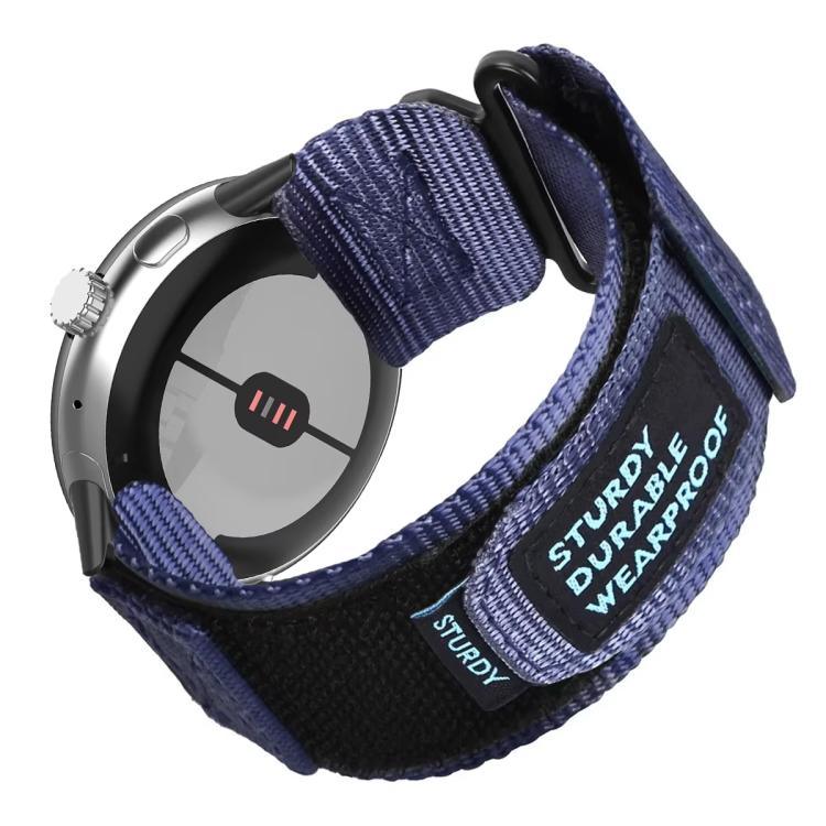 Pulseira com Fivela de Velcro de Nylon de Libertação Rápida xDfind, Para Google Pixel Watch 4 / 3 45mm, Para Google Pixel Watch 4 / 3 / 2 / 1 41mm