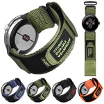 Pulseira com Fivela de Velcro de Nylon de Libertação Rápida xDfind, Para Google Pixel Watch 4 / 3 45mm, Para Google Pixel Watch 4 / 3 / 2 / 1 41mm