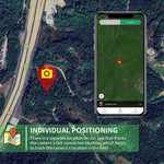 Câmara de Caça com Detecção de Movimento Infravermelha de Visão Noturna 4K HD Versão EU 4G PR802G
