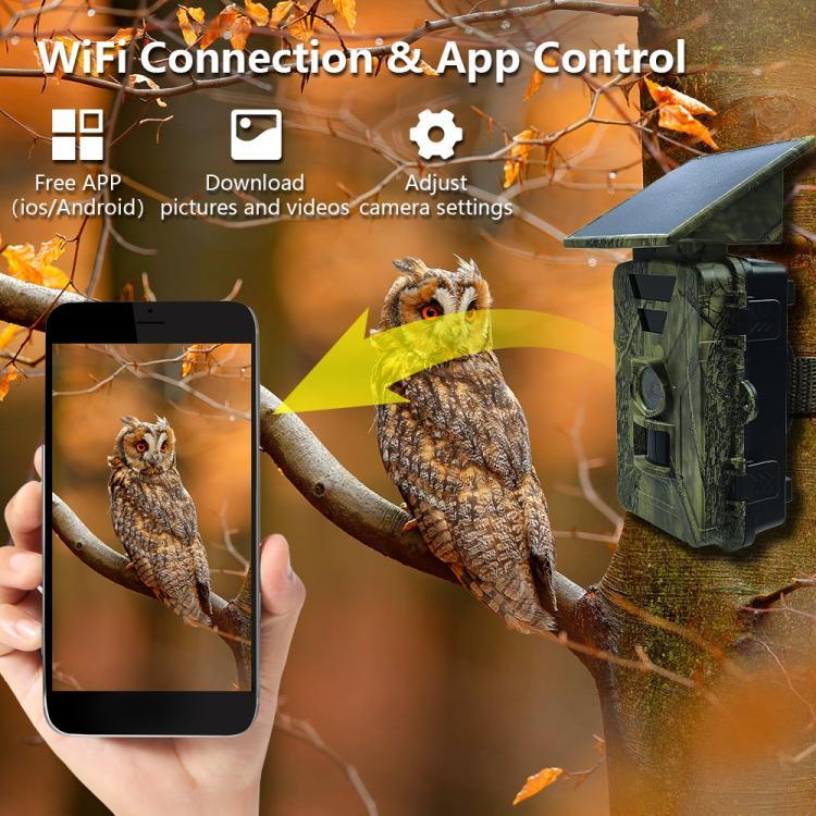 Câmara de Caça Infravermelha de Visão Noturna 8K HD Versão WiFi PR903W