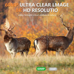 Câmara de Caça Infravermelha de Visão Noturna 8K HD Versão WiFi PR903W