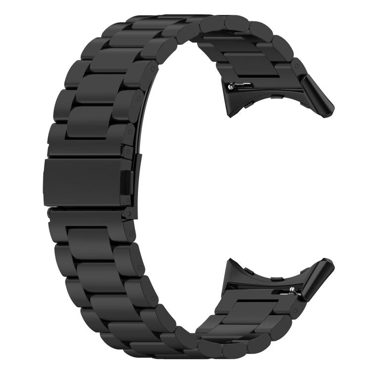 Pulseira de Metal com Três Contas e Libertação Rápida xDfind, Para Google Pixel Watch 4 / 3 45mm, Para Google Pixel Watch 4 / 3 / 2 / 1 41mm