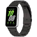 Correia de Relógio em Metal com Três Contas xDfind, Para Samsung Galaxy Watch Ultra 47mm, Para Samsung Galaxy Watch 7 / FE / 6 / 5 / 4, Para Samsung Galaxy Fit3