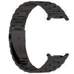 Correia de Relógio em Metal com Três Contas xDfind, Para Samsung Galaxy Watch Ultra 47mm, Para Samsung Galaxy Watch 7 / FE / 6 / 5 / 4, Para Samsung Galaxy Fit3