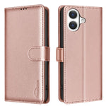Capa de telemóvel em pele com textura de lichia e proteção anti-roubo RFID, para iPhone 17 Pro Max, para iPhone 17 Pro, para iPhone 17, para iPhone Air