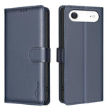 Capa de telemóvel em pele com textura de lichia e proteção anti-roubo RFID, para iPhone 17 Pro Max, para iPhone 17 Pro, para iPhone 17, para iPhone Air