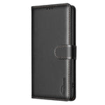 Capa de telemóvel em pele com textura de lichia e proteção anti-roubo RFID, para iPhone 17 Pro Max, para iPhone 17 Pro, para iPhone 17, para iPhone Air