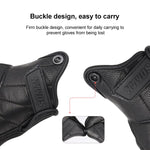 Luvas de Motociclismo SOMAN MG-24 em Pele de Carneiro Luvas Retro com Ecrã Tátil para Condução Fora de Estrada, M, L, XL, XXL