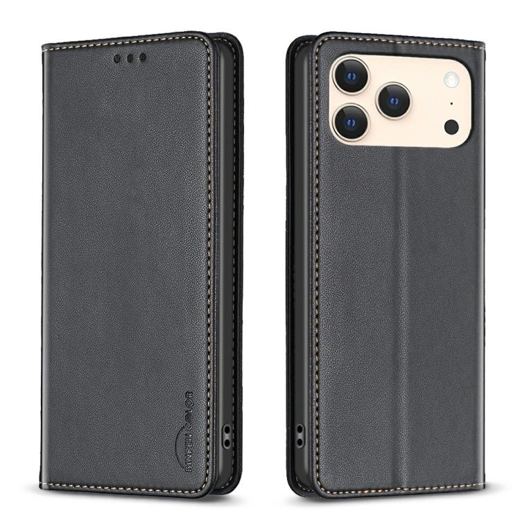 Capa de telemóvel magnética em pele, para iPhone 17 Pro Max