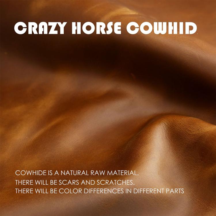 For Toyota North American 4-button C011 Crazy Horse Cowhide Car Key Protection Cover, For Toyota North American 4-button