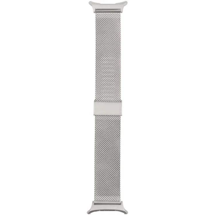Correia de relógio metálica com fivela integrada Milanese, Para Samsung Galaxy Watch Ultra 47mm / Ultra 2025