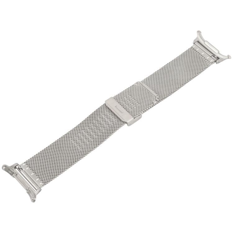 Correia de relógio metálica com fivela integrada Milanese, Para Samsung Galaxy Watch Ultra 47mm / Ultra 2025
