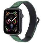 Correia de Relógio Magnética Slim em Silicone em Forma de I, Para Apple Watch 46mm / 49mm / 45mm / 44mm, Para Apple Watch 42mm / 41mm / 40mm / 38mm