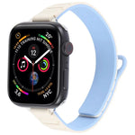 Correia de Relógio Magnética Slim em Silicone em Forma de I, Para Apple Watch 46mm / 49mm / 45mm / 44mm, Para Apple Watch 42mm / 41mm / 40mm / 38mm