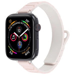Correia de Relógio Magnética Slim em Silicone em Forma de I, Para Apple Watch 46mm / 49mm / 45mm / 44mm, Para Apple Watch 42mm / 41mm / 40mm / 38mm