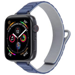 Correia de Relógio Magnética Slim em Silicone em Forma de I, Para Apple Watch 46mm / 49mm / 45mm / 44mm, Para Apple Watch 42mm / 41mm / 40mm / 38mm