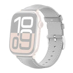 Pulseira de Relógio em Pele de Grão Fino Black Shark xDfind, Para Apple Watch 42 / 44 / 45 / 46 / 49mm, Para Apple Watch 38 / 40 / 41 / S10 42mm