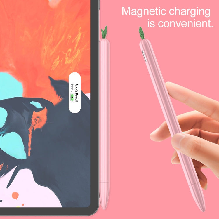 Capa protetora antiderrapante de silicone cor menta contrastante, para Apple Pencil 1, para Apple Pencil 2
