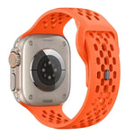Pulseira de Relógio em Silicone com Fivela Invertida de Malha xDfind, Para Apple Watch 46mm / 49mm / 45mm / 44mm, Para Apple Watch 42mm / 41mm / 40mm / 38mm