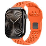 Pulseira de Relógio em Silicone com Fivela Invertida de Malha xDfind, Para Apple Watch 46mm / 49mm / 45mm / 44mm, Para Apple Watch 42mm / 41mm / 40mm / 38mm