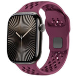 Pulseira de Relógio em Silicone com Fivela Invertida de Malha xDfind, Para Apple Watch 46mm / 49mm / 45mm / 44mm, Para Apple Watch 42mm / 41mm / 40mm / 38mm