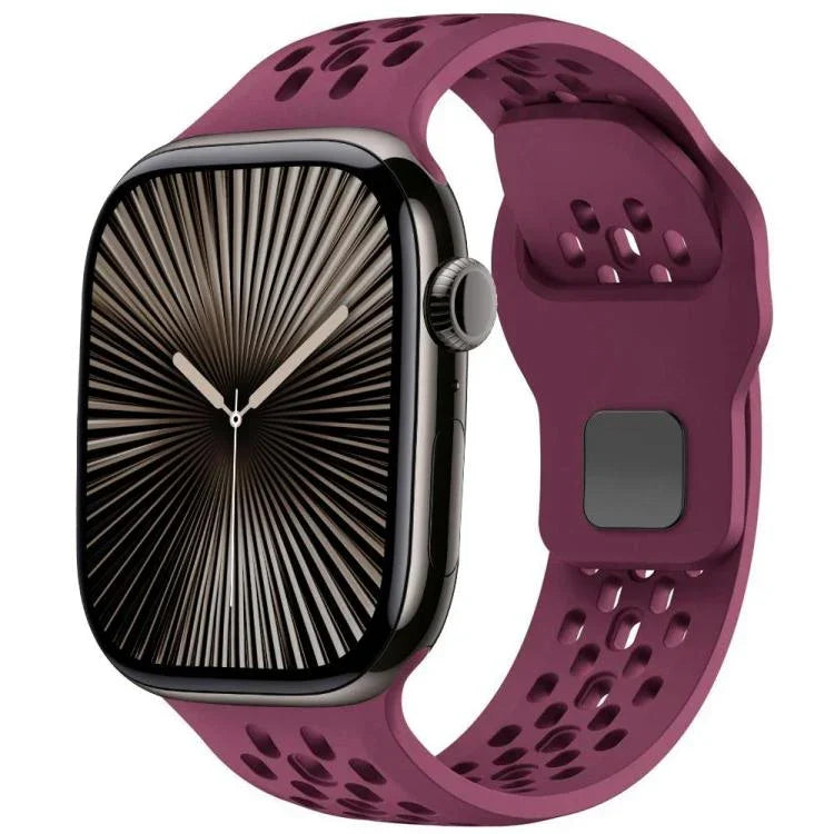 Pulseira de Relógio em Silicone com Fivela Invertida de Malha xDfind, Para Apple Watch 46mm / 49mm / 45mm / 44mm, Para Apple Watch 42mm / 41mm / 40mm / 38mm