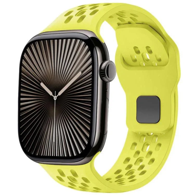 Pulseira de Relógio em Silicone com Fivela Invertida de Malha xDfind, Para Apple Watch 46mm / 49mm / 45mm / 44mm, Para Apple Watch 42mm / 41mm / 40mm / 38mm