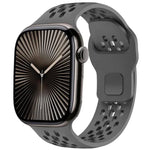 Pulseira de Relógio em Silicone com Fivela Invertida de Malha xDfind, Para Apple Watch 46mm / 49mm / 45mm / 44mm, Para Apple Watch 42mm / 41mm / 40mm / 38mm