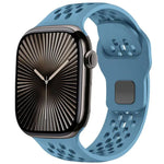 Pulseira de Relógio em Silicone com Fivela Invertida de Malha xDfind, Para Apple Watch 46mm / 49mm / 45mm / 44mm, Para Apple Watch 42mm / 41mm / 40mm / 38mm