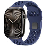 Pulseira de Relógio em Silicone com Fivela Invertida de Malha xDfind, Para Apple Watch 46mm / 49mm / 45mm / 44mm, Para Apple Watch 42mm / 41mm / 40mm / 38mm