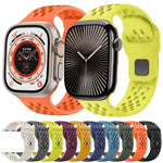 Pulseira de Relógio em Silicone com Fivela Invertida de Malha xDfind, Para Apple Watch 46mm / 49mm / 45mm / 44mm, Para Apple Watch 42mm / 41mm / 40mm / 38mm