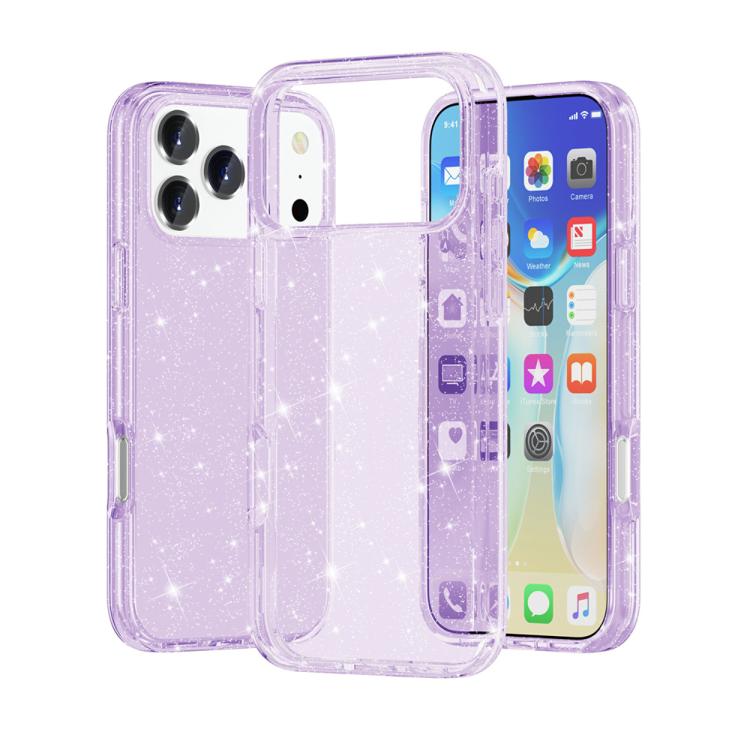 Capa de telemóvel resistente a choques com pó brilhante Terminator, para iPhone 17 Pro Max, para iPhone 17 Pro, para iPhone 17, para iPhone Air