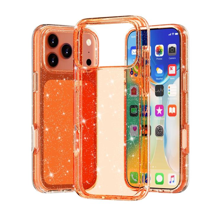 Capa de telemóvel resistente a choques com pó brilhante Terminator, para iPhone 17 Pro Max, para iPhone 17 Pro, para iPhone 17, para iPhone Air