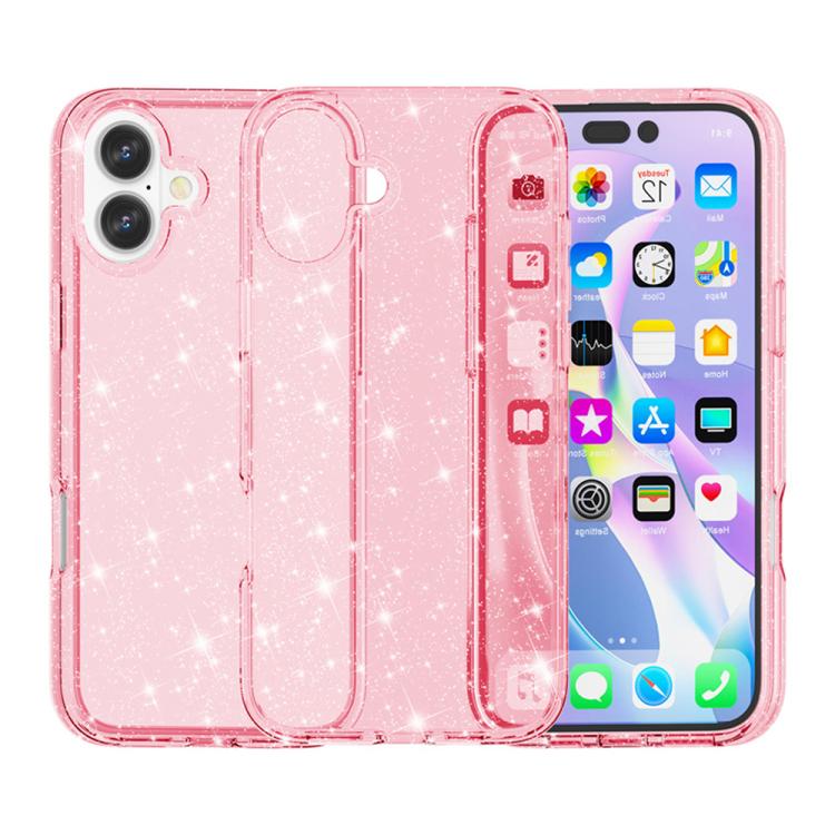 Capa de telemóvel resistente a choques com pó brilhante Terminator, para iPhone 17 Pro Max, para iPhone 17 Pro, para iPhone 17, para iPhone Air