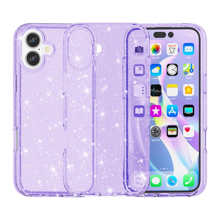 Capa de telemóvel resistente a choques com pó brilhante Terminator, para iPhone 17 Pro Max, para iPhone 17 Pro, para iPhone 17, para iPhone Air