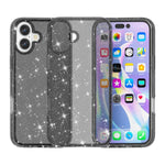 Capa de telemóvel resistente a choques com pó brilhante Terminator, para iPhone 17 Pro Max, para iPhone 17 Pro, para iPhone 17, para iPhone Air