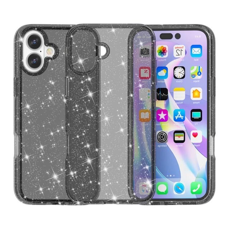 Capa de telemóvel resistente a choques com pó brilhante Terminator, para iPhone 17 Pro Max, para iPhone 17 Pro, para iPhone 17, para iPhone Air